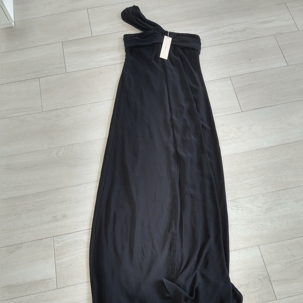 Halston Heritage Single Strap Gown